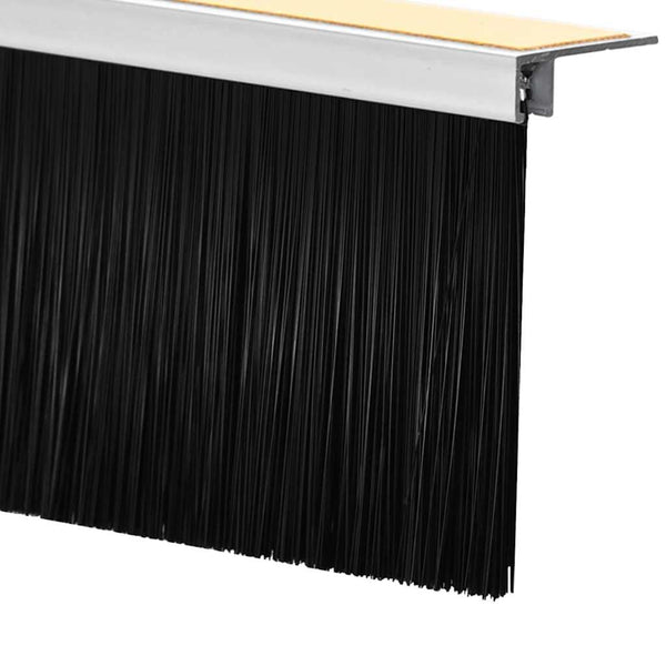 2 kpl oven harjatiivisteitä 100 cm itsekiinnittyvänä Valkoisena