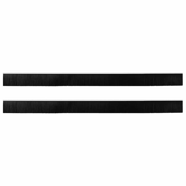 2 kpl oven harjatiivisteitä 100 cm itsekiinnittyvänä Valkoisena