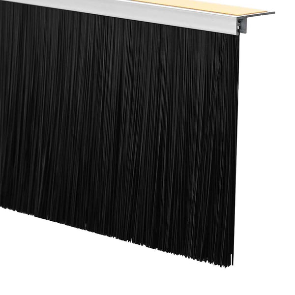 100 cm itsekiinnittyvät oven harjatiivisteet 2 kappaletta Valkoinen