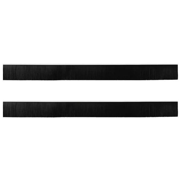 100 cm itsekiinnittyvät oven harjatiivisteet 2 kappaletta Valkoinen