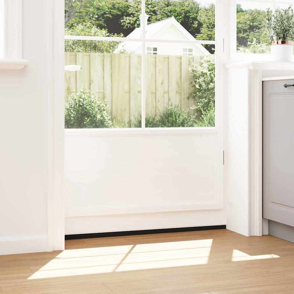 100 cm itsekiinnittyvät oven harjatiivisteet 12 kpl valkoisina