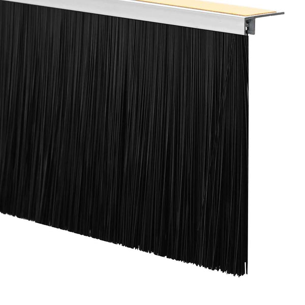 12 kpl itsekiinnittyviä oven harjatiivisteitä valkoisena 100 cm