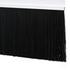 Valkoinen 100 cm kierteellinen harjasulku oven 2 pcs