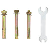 Pystypostilaatikko pronssi 42,5 x 29,5 x 117 cm Valualumiini