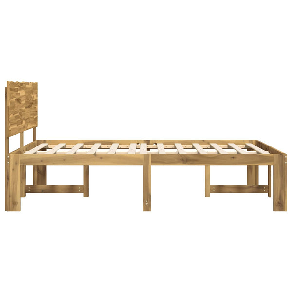 Parivuodekehys päädyn kanssa ROSTOCK valkoinen 140 x 190 cm