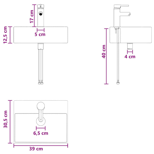 Kylpyhuoneen kaappisetti 3 kpl Betoninharmaa 129 x 41 x 79,5 cm