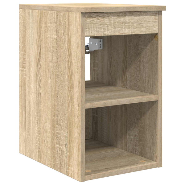 Kylpyhuoneen kaappisetti 3 kpl Sonoma-tammi 129 x 44,5 x 82 cm