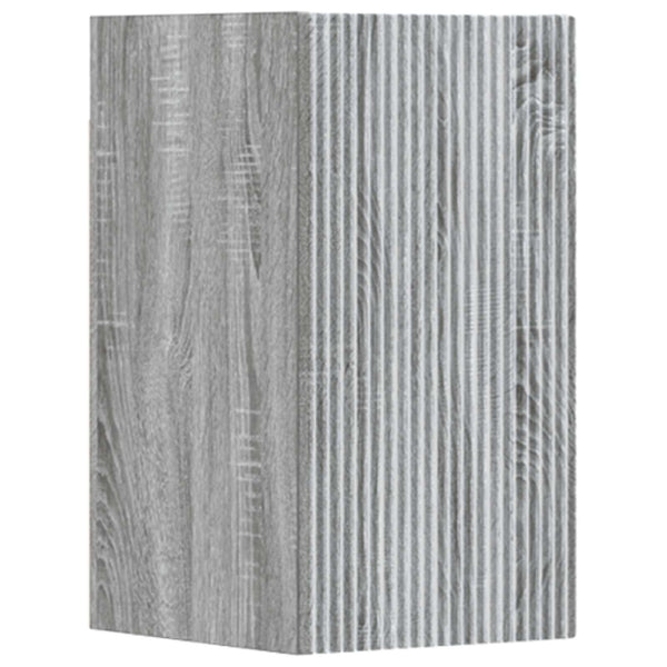 Kylpyhuonekalustesetti 3 kpl Harmaa Sonoma 33 x 34,5 x 160 cm