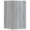 Kylpyhuonekalustesetti 3 kpl Harmaa Sonoma 33 x 34,5 x 160 cm