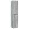 Kylpyhuonekalustesetti 3 kpl Harmaa Sonoma 33 x 34,5 x 160 cm