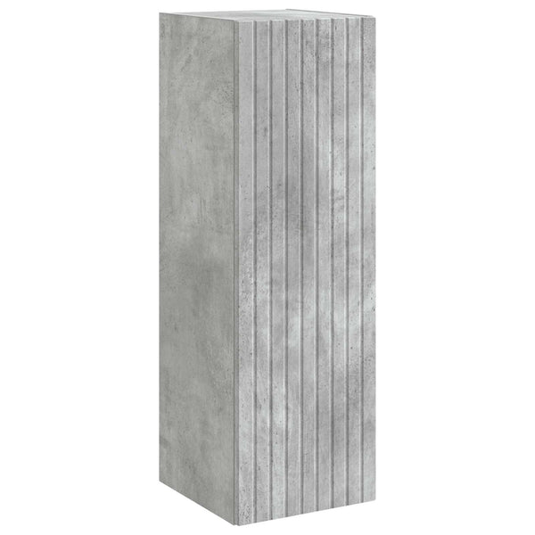 Kylpyhuonekalustesetti 3 kpl Betoninharmaa 33 x 34,5 x 160 cm