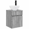 Kylpyhuonekalustesetti 3 kpl Harmaa Sonoma 33 x 34,5 x 160 cm
