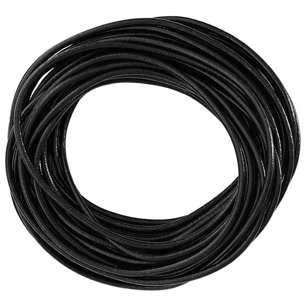 Nahkanyöri 1 Musta Ø3 mm x 50 m Nahka