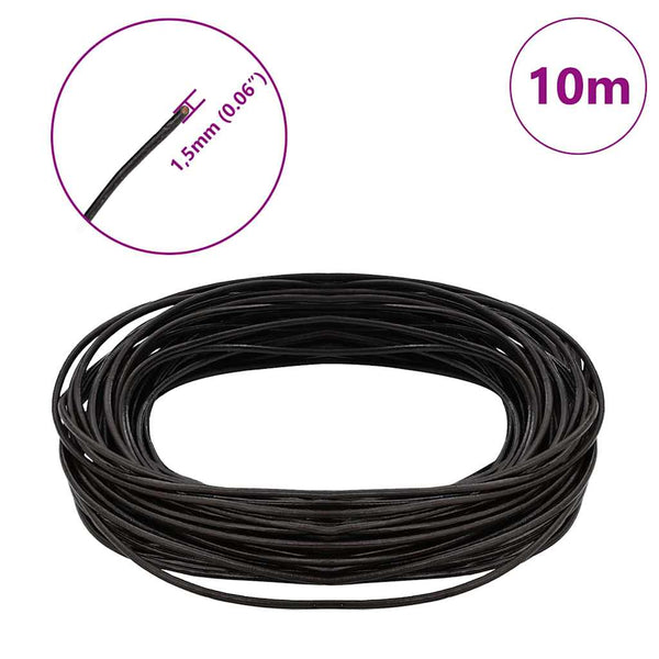Nahkanyöri 1 Tumma ruskea Ø1,5 mm x 10 m Nahka