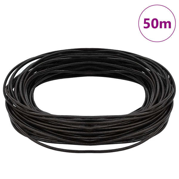 Nahkanyöri 1 Tumma ruskea Ø2 mm x 50 m Nahka