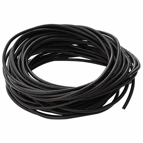 Nahkanyöri 1 Tumma ruskea Ø2,5 mm x 5 m Nahka