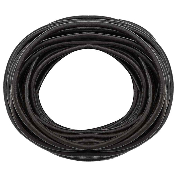 Nahkanyöri 1 Tumma ruskea Ø5 mm x 10 m Nahka