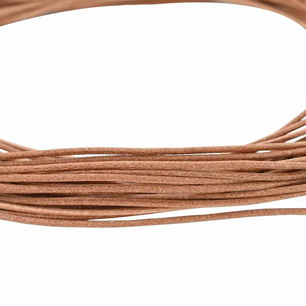 Nahkanyöri 1 Ruskea Ø1 mm x 10 m Nahka