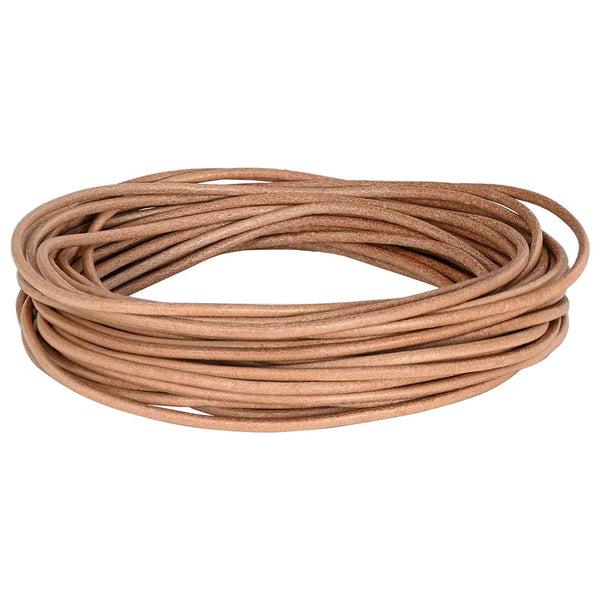 Nahkanyöri 1 Ruskea Ø2,5 mm x 50 m Nahka