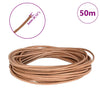 Nahkanyöri 1 Ruskea Ø3 mm x 50 m Nahka