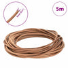 Nahkanyöri 1 Ruskea Ø5 mm x 5 m Nahka