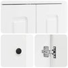 Kylpyhuoneen allaskaappi valkoinen 78,5 x 37,5 x 81 cm
