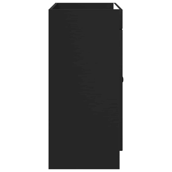 Kylpyhuoneen allaskaappi Musta 78,5 x 37,5 x 81 cm Tekninen puu