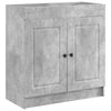Kylpyhuoneen allaskaappi Betoninharmaa 78,5 x 37,5 x 81 cm