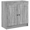 Kylpyhuoneen allaskaappi Harmaa Sonoma 78,5 x 37,5 x 81 cm