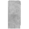 Kylpyhuoneen allaskaappi Betoninharmaa 78,5 x 37,5 x 81 cm