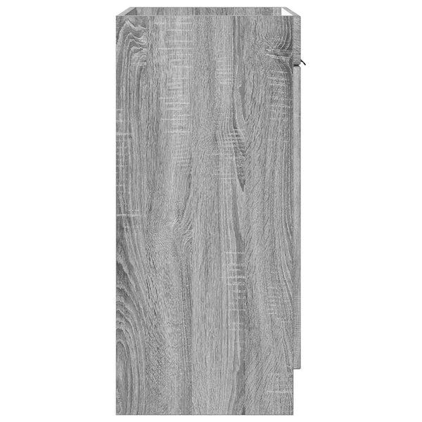 Kylpyhuoneen allaskaappi Harmaa Sonoma 78,5 x 37,5 x 81 cm