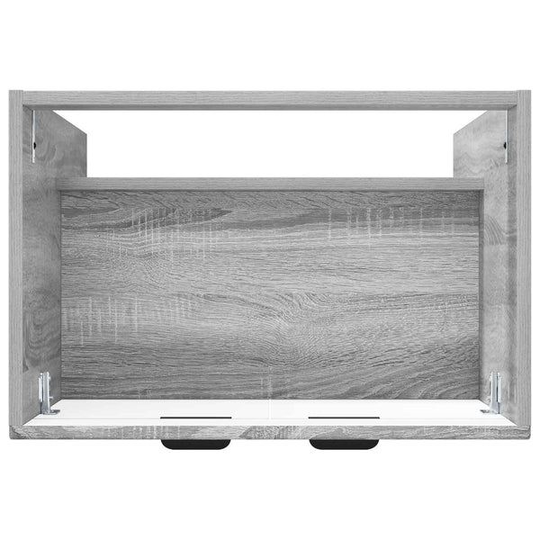 Kylpyhuoneen allaskaappi Harmaa Sonoma 78,5 x 37,5 x 81 cm