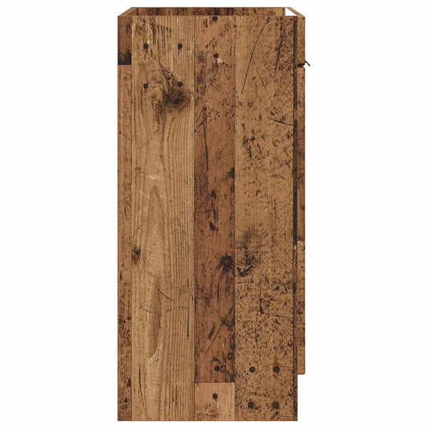 Kylpyhuoneen allaskaappi Vanha puu 78,5 x 37,5 x 81 cm