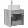 Seinään kiinnitettävä pesuallas Harmaa Sonoma