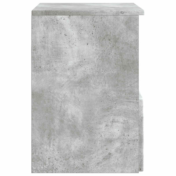 Kylpyhuonekaappi Betoninharmaa 30 x 35 x 50 cm Tekninen puu