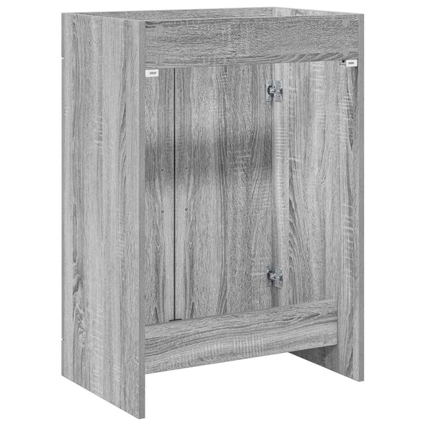 Kylpyhuoneen allaskaappi Harmaa Sonoma 78,5 x 37,5 x 81 cm
