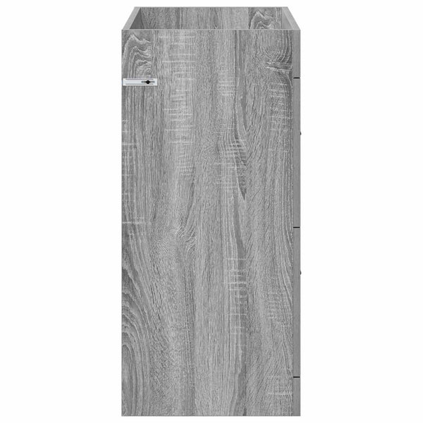 Kylpyhuoneen allaskaappi Harmaa Sonoma 78,5 x 37,5 x 81 cm
