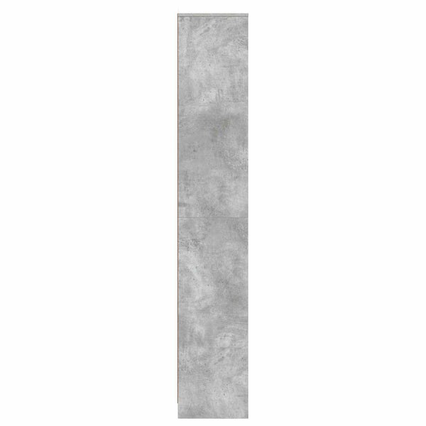 Kylpyhuonekaappi Betoninharmaa 30 x 33 x 190 cm Tekninen puu