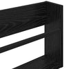 Lehtiteline 2 kpl Musta tammi. 60 x 12 x 30 cm Tekninen puu
