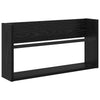 Lehtiteline 2 kpl Musta tammi. 60 x 12 x 30 cm Tekninen puu