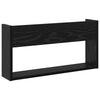 Lehtiteline 2 kpl Musta tammi. 60 x 12 x 30 cm Tekninen puu