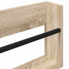 Lehtiteline hyllyllä Sonoman tammi 60 x 12 x 30 cm Tekninen puu