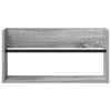 Lehtiteline 2 kpl Harmaa Sonoma 60 x 12 x 30 cm Tekninen puu