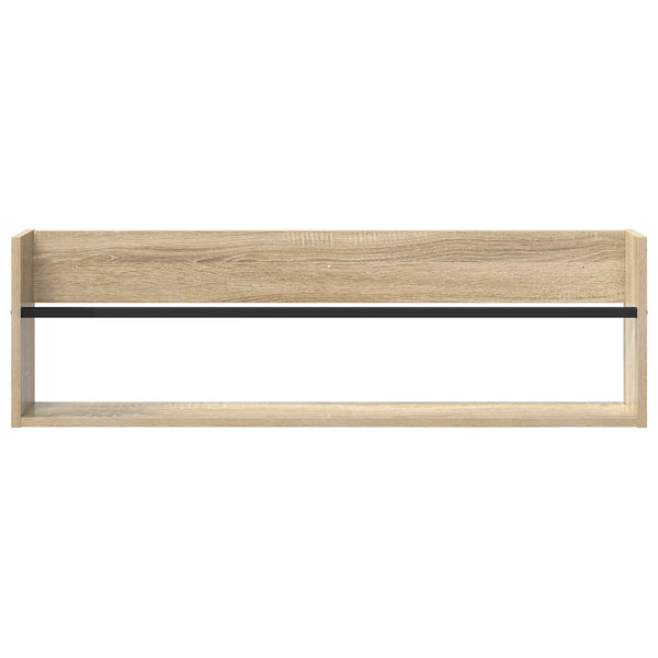 Lehtiteline Sonoman tammi 100 x 12 x 30 cm Tekninen puu