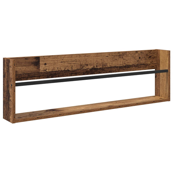 Lehtiteline 2 kpl Vanha puu 100 x 12 x 30 cm Tekninen puu