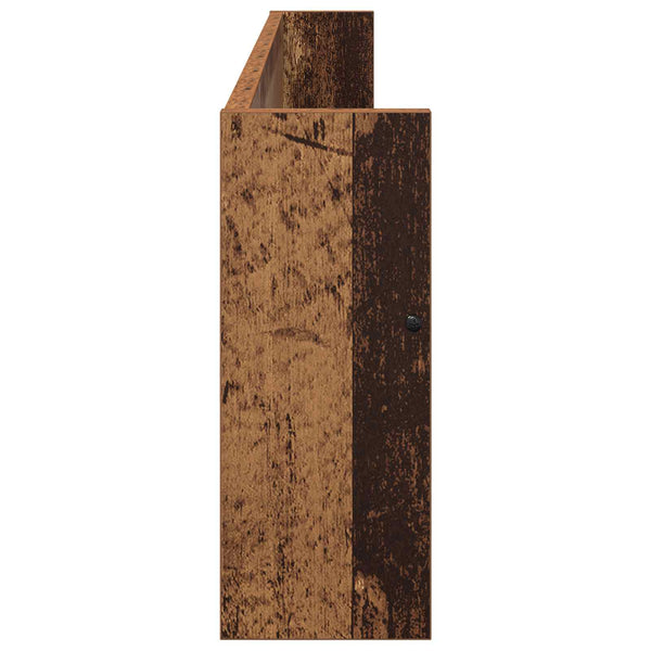 Lehtiteline 2 kpl Vanha puu 100 x 12 x 30 cm Tekninen puu