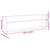 Lehtiteline 2 kpl Vanha puu 100 x 12 x 30 cm Tekninen puu