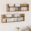 Lehtiteline 2 kpl Artisan tammi 100 x 12 x 30 cm Tekninen puu