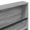 Lehtiteline 2 kpl Harmaa Sonoma 60 x 12 x 70 cm Tekninen puu