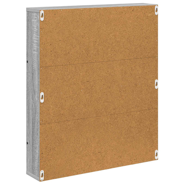 Lehtiteline 2 kpl Harmaa Sonoma 60 x 12 x 70 cm Tekninen puu